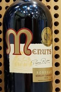 Rode wijn – Grand vin de Bordeaux Menuts
